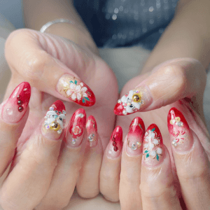 CNY Nail Art by Le Bliss Nail Salon Makassar