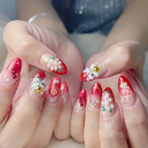 CNY Nail Art by Le Bliss Nail Salon Makassar