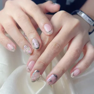 Freehand Nail Art by Le Bliss Nail Salon Makassar