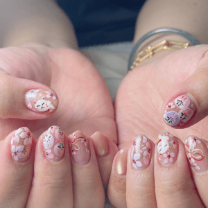 Japanese Nail Art by Le Bliss Nail Salon Makassar