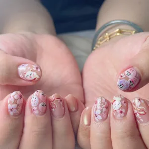 Japanese Nail Art by Le Bliss Nail Salon Makassar