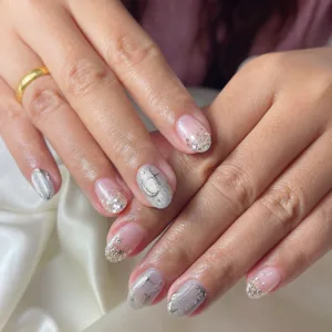 Glitter Nails by Le Bliss Nail Salon Makassar